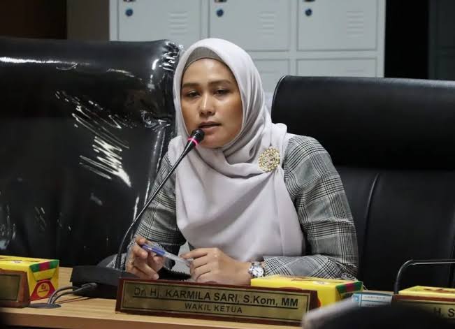 Sekretaris Bidang Pemenangan Pemilu Sumatera Bagian Utara (Sumbagut) DPP Partai Golkar, Karmila Sari. (Foto: Int)